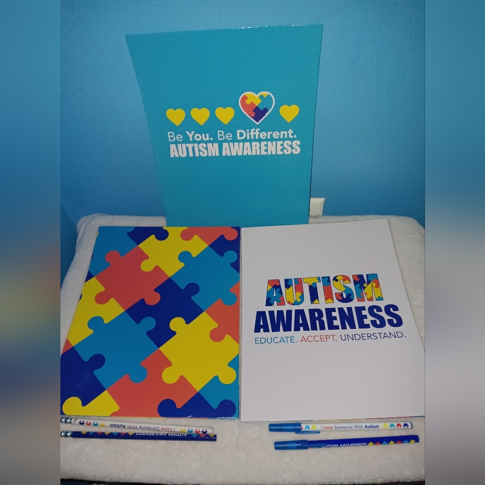 NWOT Autism School Supplies Lot of 7